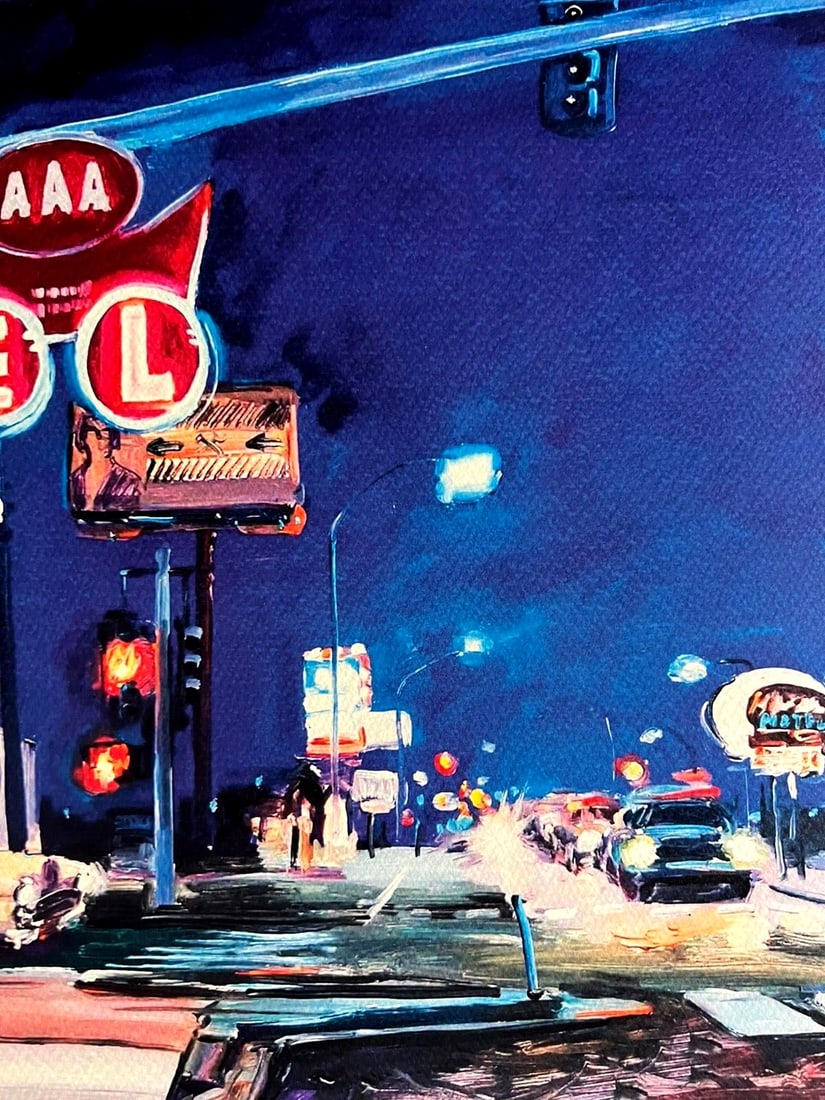 Art Bob Dylan Lithograph Op Numbered - 6