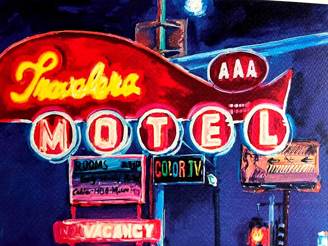 Art Bob Dylan Lithograph Op Numbered - 7