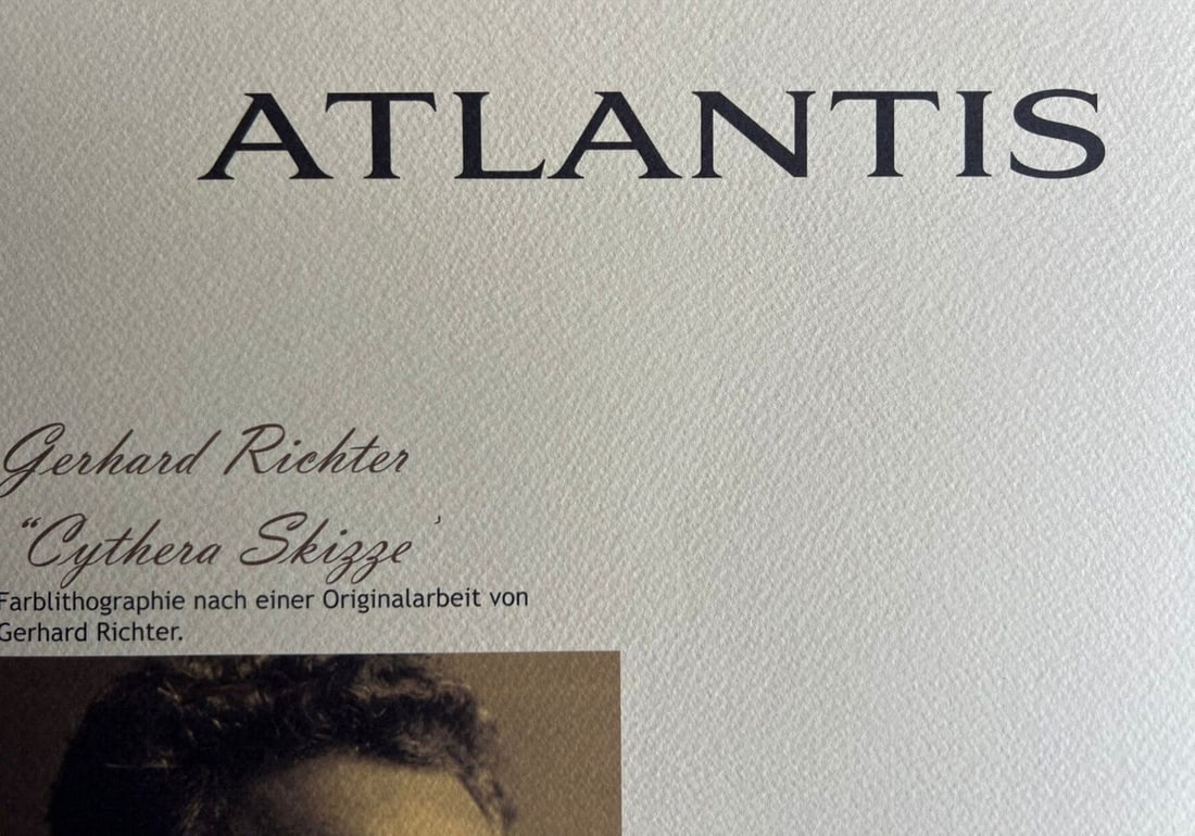 Gerhard Richter Lithograph # (Numbered) - 13