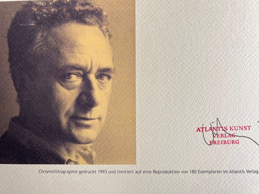 Gerhard Richter Lithograph # (Numbered) - 14