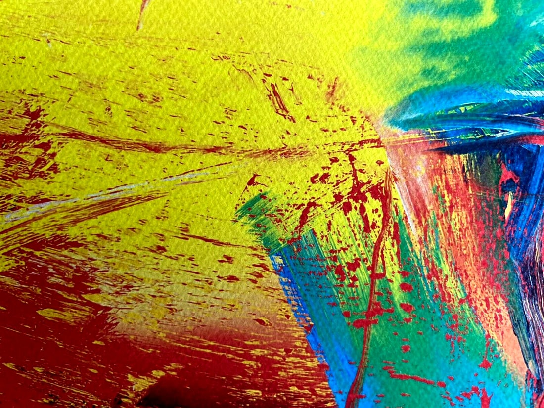 Gerhard Richter Lithograph # (Numbered) - 6