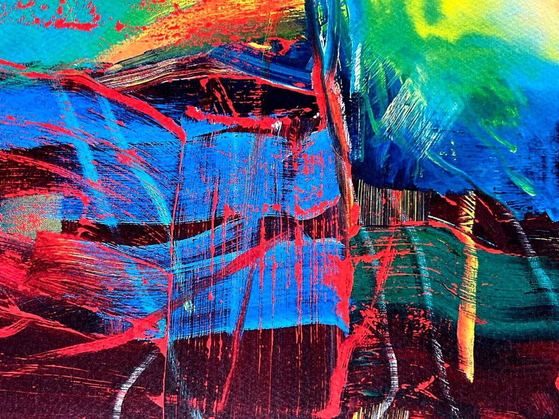 Gerhard Richter Lithograph # (Numbered) - 9