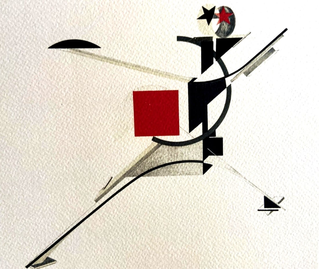 1976 Lissitzky Lithograph - 5