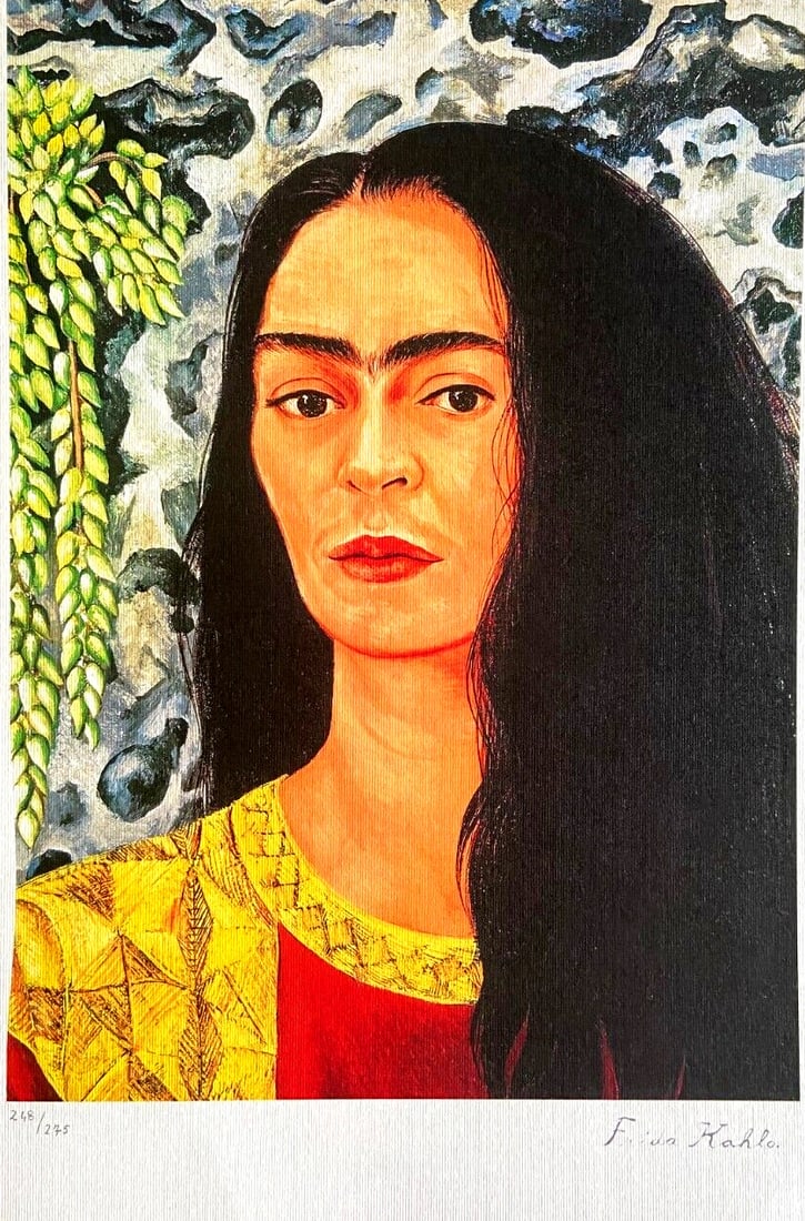 275 Frida Kahlo Lithograph -Numbered Limited (1 of 11)