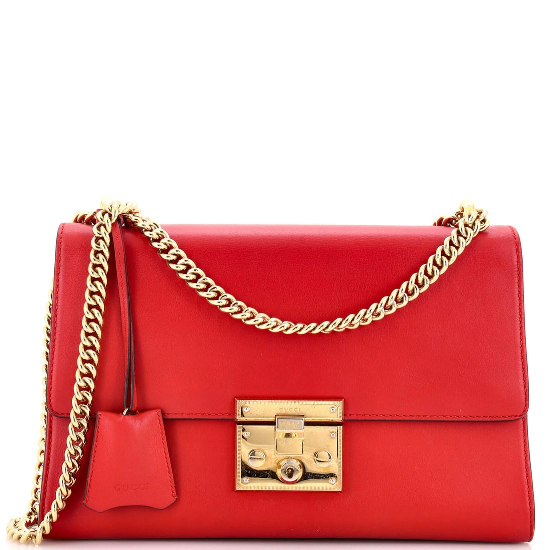 Gucci Medium Leather Padlock Shoulder Bag
