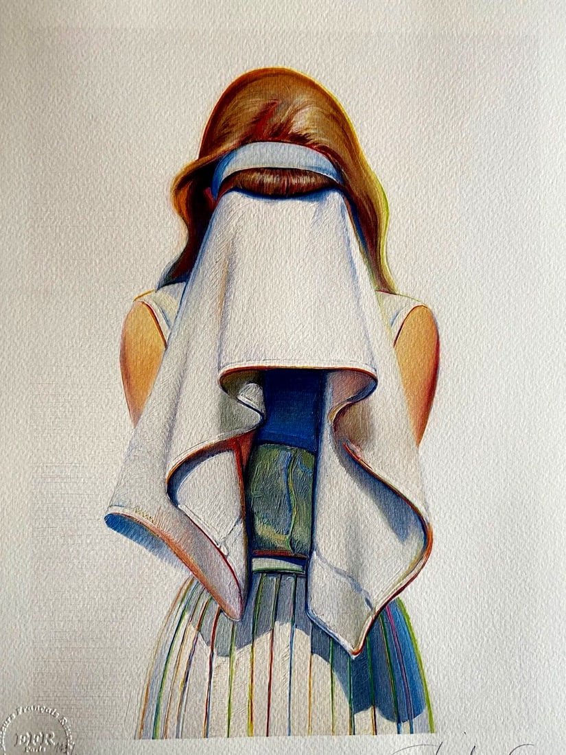 Numbered Wayne Thiebaud Lithograph: Numbered Wayne Thiebaud Lithograph A rare opportunity to own a numbered lithograph by master artist Wayne Thiebaud, printed in 1986 and signed by the artist on the slab. This limited edition work, one