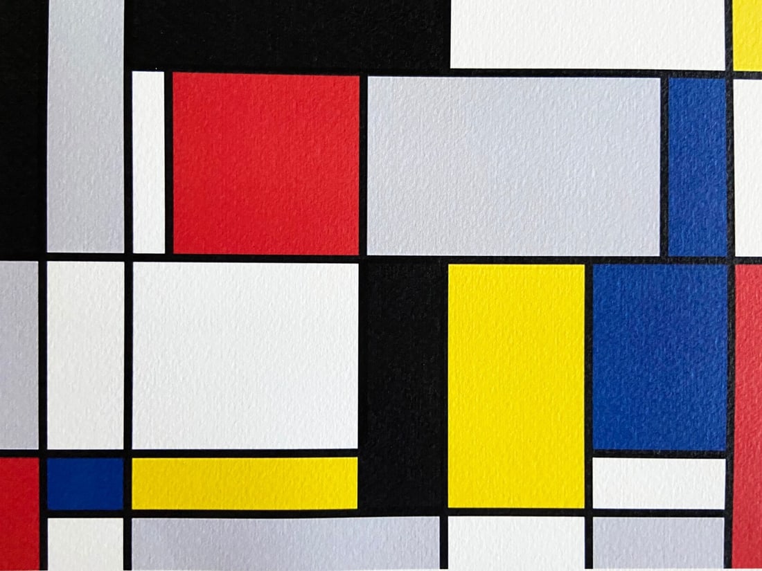 Piet Mondrian Lithograph - 4