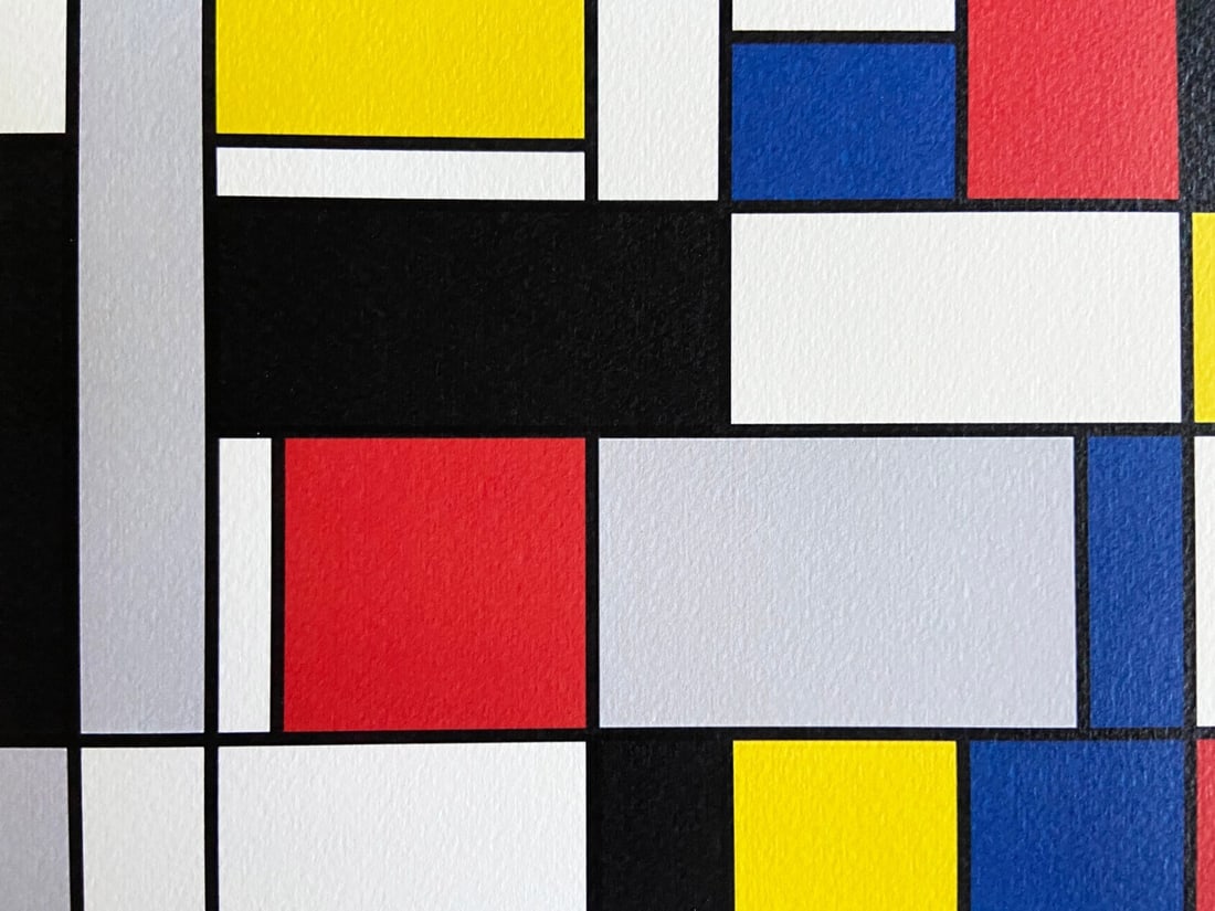 Piet Mondrian Lithograph - 5