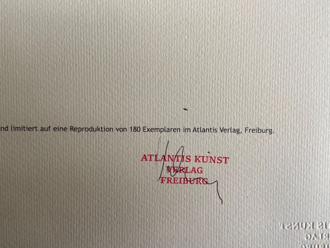 Numbered Jean Hans Arp Lithograph - 10