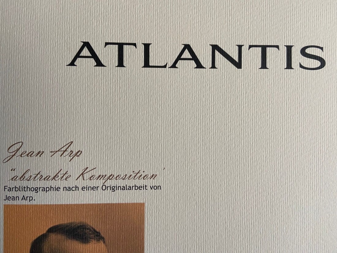Numbered Jean Hans Arp Lithograph - 8