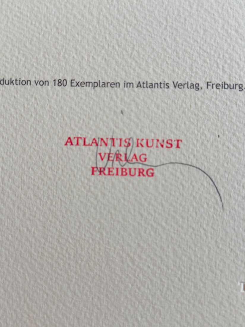 Alberto Burri Lithograph # - 11