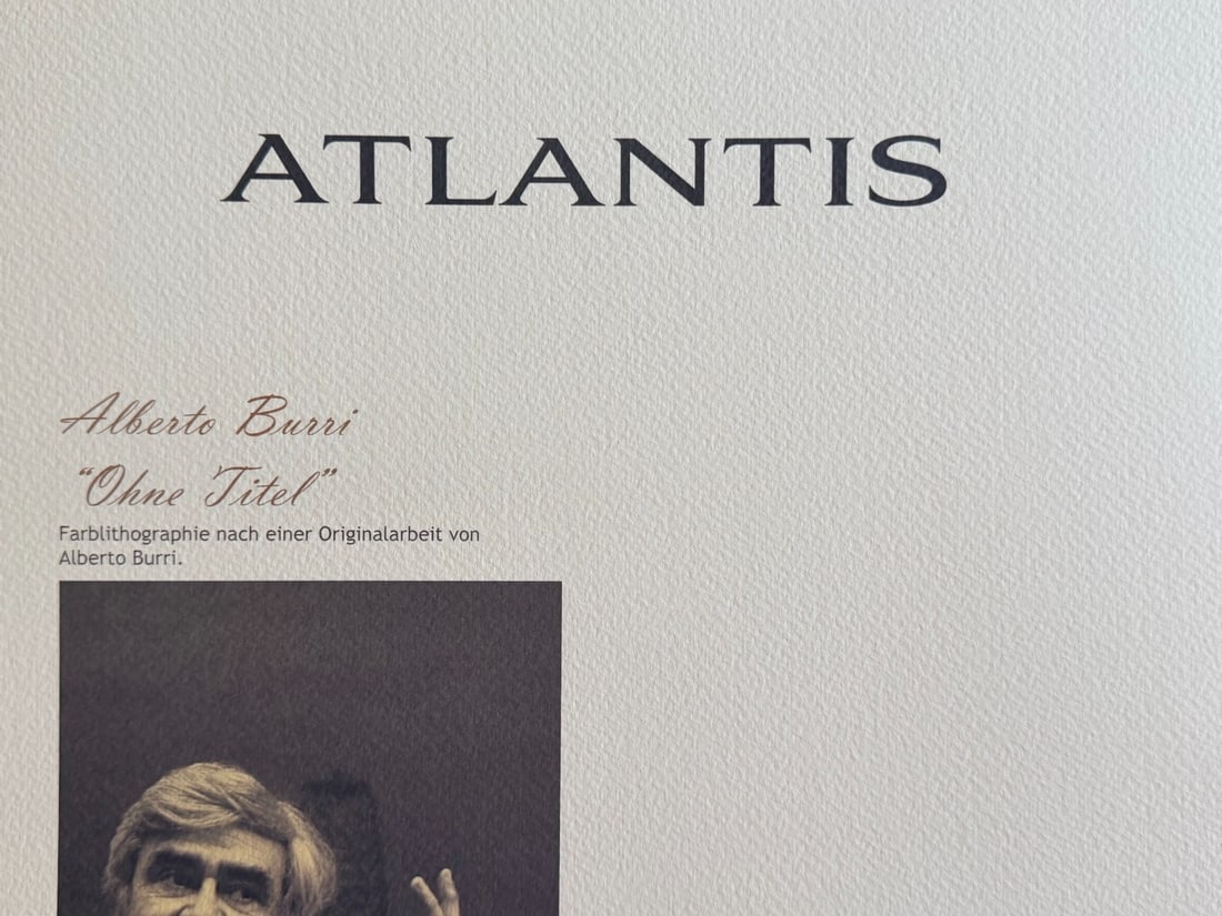 Alberto Burri Lithograph # - 9