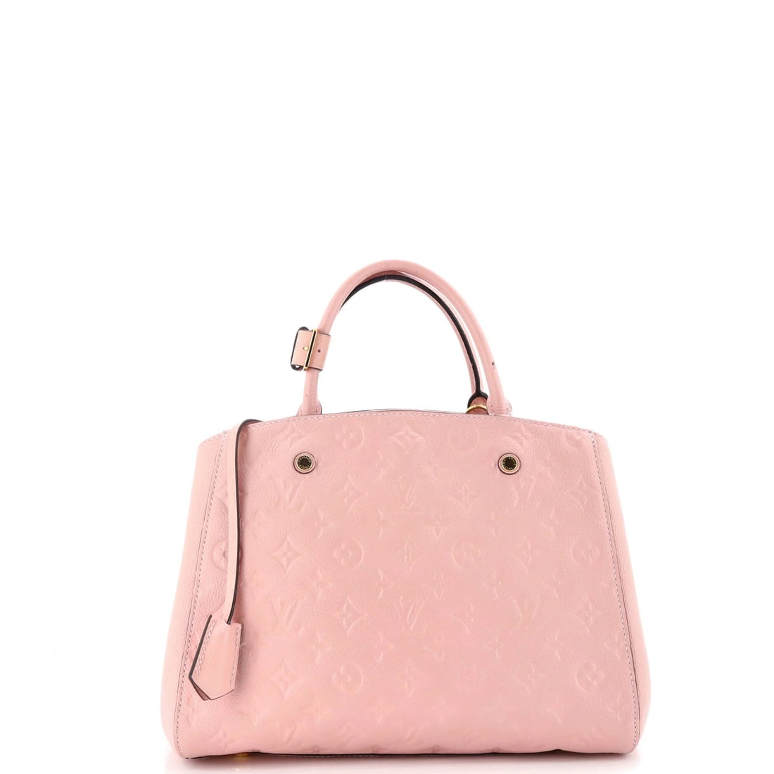 Louis Vuitton Montaigne Handbag - Monogram Empreinte Leather MM: Louis Vuitton Montaigne Handbag - Monogram Empreinte Leather MM The iconic Louis Vuitton Montaigne Handbag is a timeless classic, boasting the signature Monogram Empreinte Leather MM in a vibrant