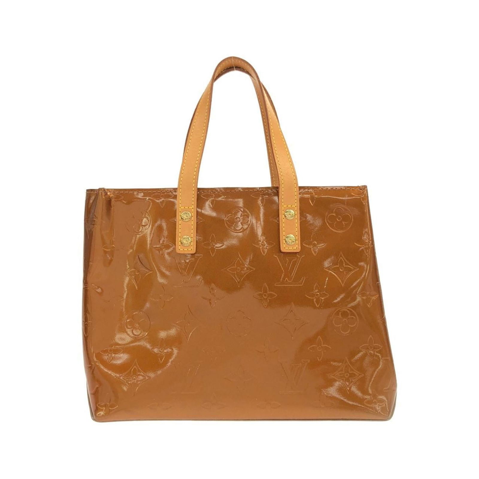 Handbag Louis Vuitton: Handbag Louis Vuitton A stunning Louis Vuitton handbag in bronze, adorned with gold hardware, adds a touch of luxury to any outfit. With its classic design and high-quality materials, this timeless pi