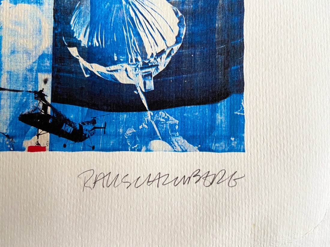 Jasper Johns - Robert Rauschenberg Lithograph Numbered Op - 10