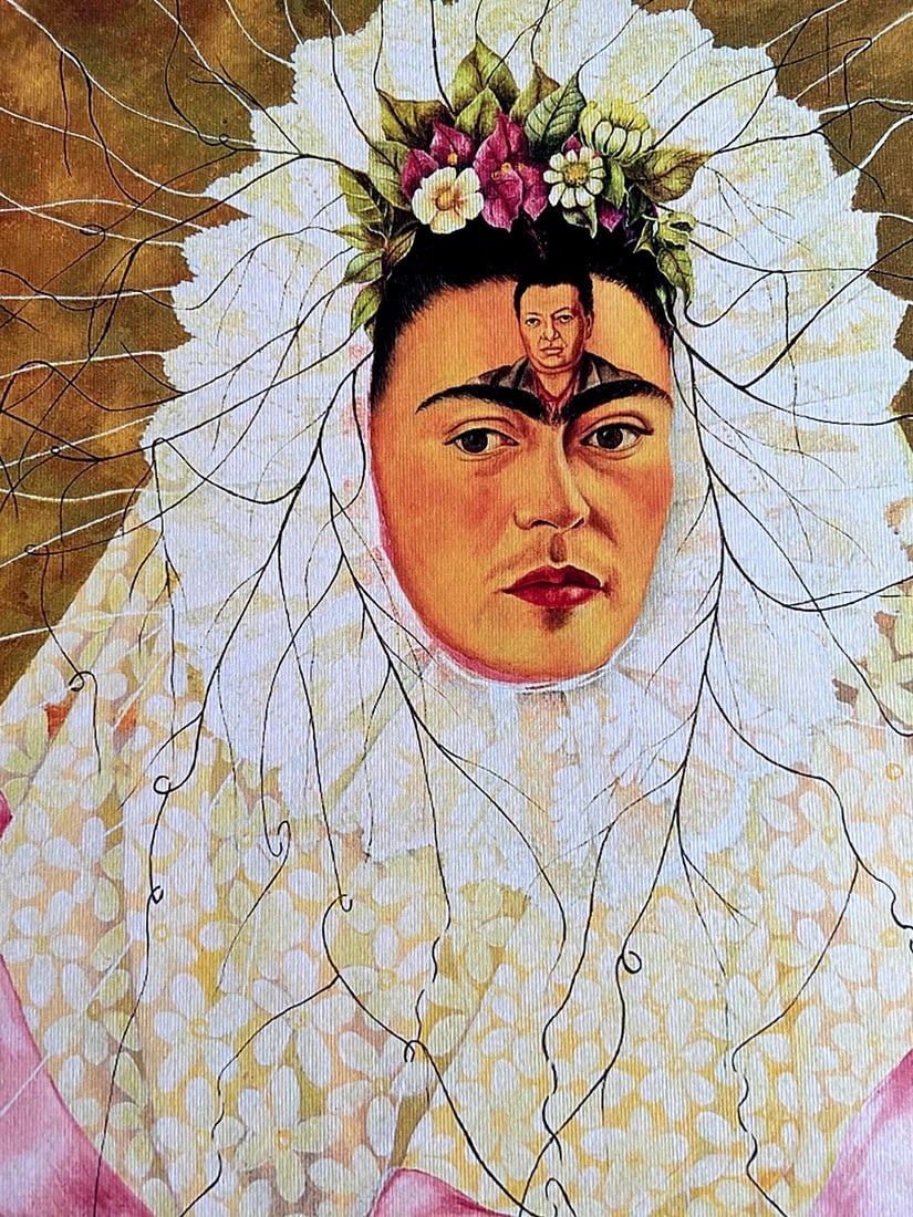 Numbered Frida Kahlo Lithograph - 4
