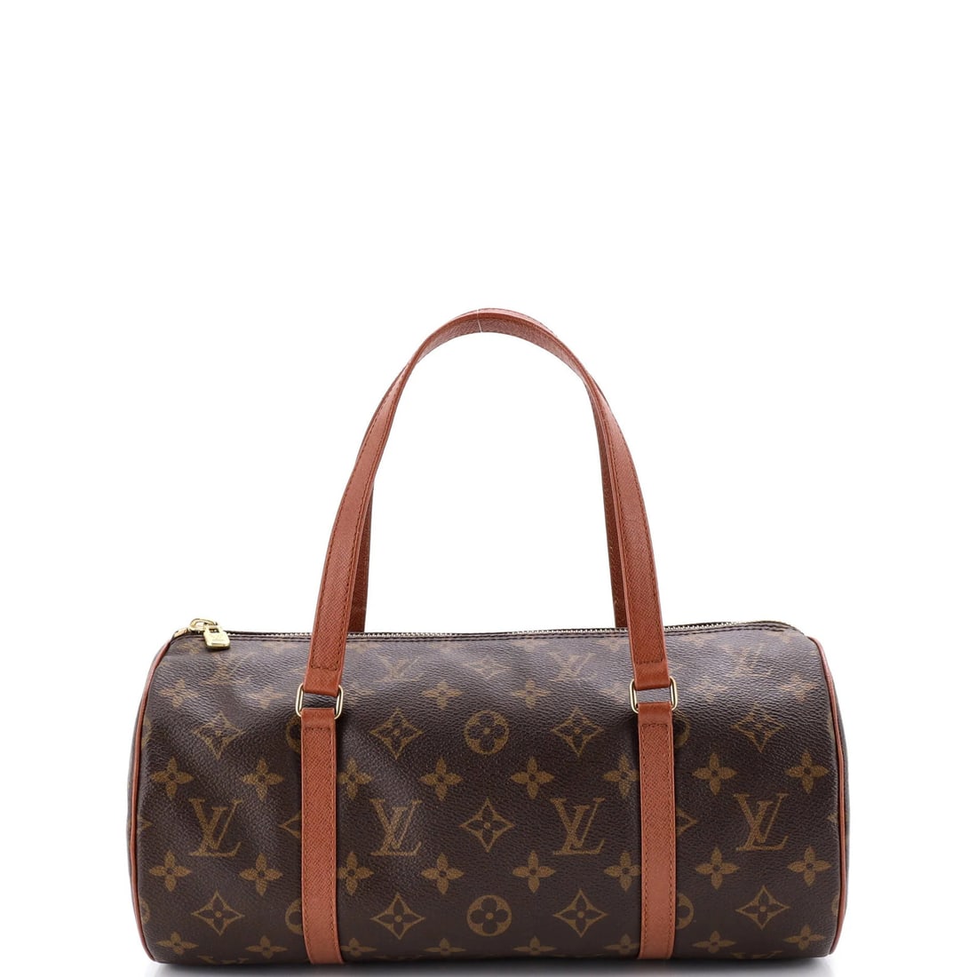 Louis Vuitton Papillon Monogram Canvas 30 Handbag: Louis Vuitton Papillon Monogram Canvas 30 Handbag Experience the timeless elegance of Louis Vuitton's iconic Papillon Monogram Canvas 30 handbag, boasting a classic brown canvas exterior with gold