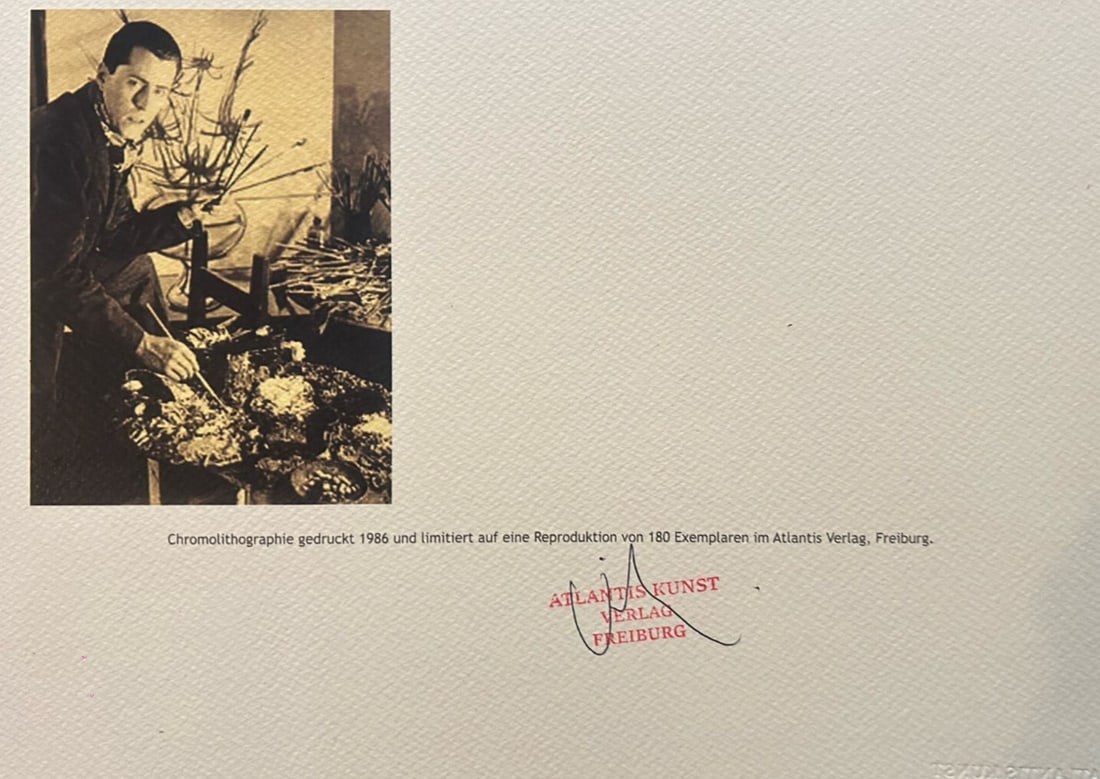 Lithograph Bernard Buffet - 10