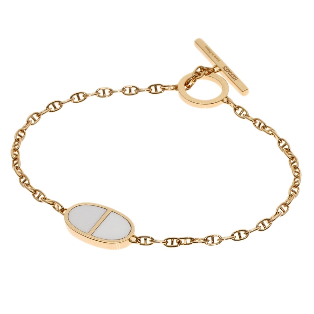 Hermes Shane Dunkle Verso K18 Pink Gold Pink Gold Pink Gold: Hermes Shane Dunkle Verso K18 Pink Gold Pink Gold Pink Gold The Hermes Shane Dunkle Verso K18 Pink Gold is a stunning piece of jewelry that showcases the luxury and craftsmanship of French design.