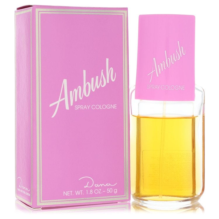 Ambush by Dana Cologne Spray - Low Filled: Ambush by Dana Cologne Spray - Low Filled Experience the seductive charm of Ambush by Dana, a timeless perfume for women that exudes confidence and sophistication. With its rich, floral fragrance and