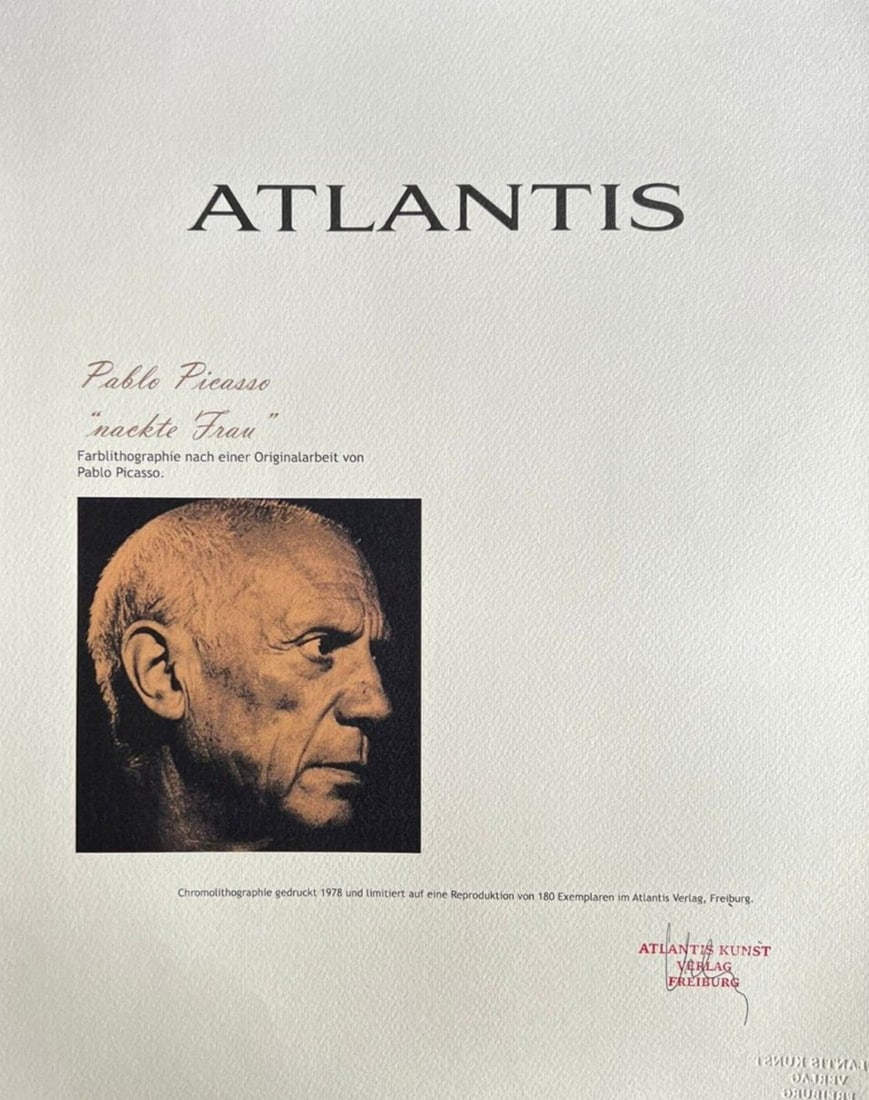 Numbered Pablo Picasso Lithograph - 10