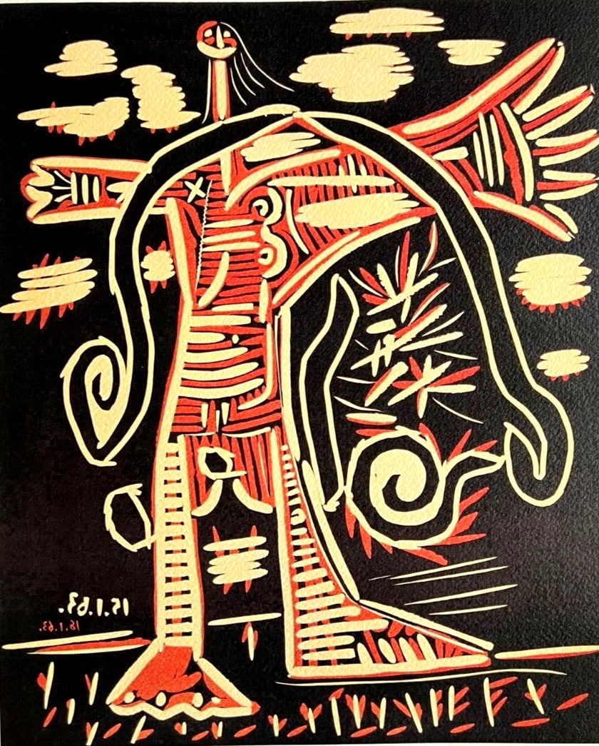 Numbered Pablo Picasso Lithograph - 2