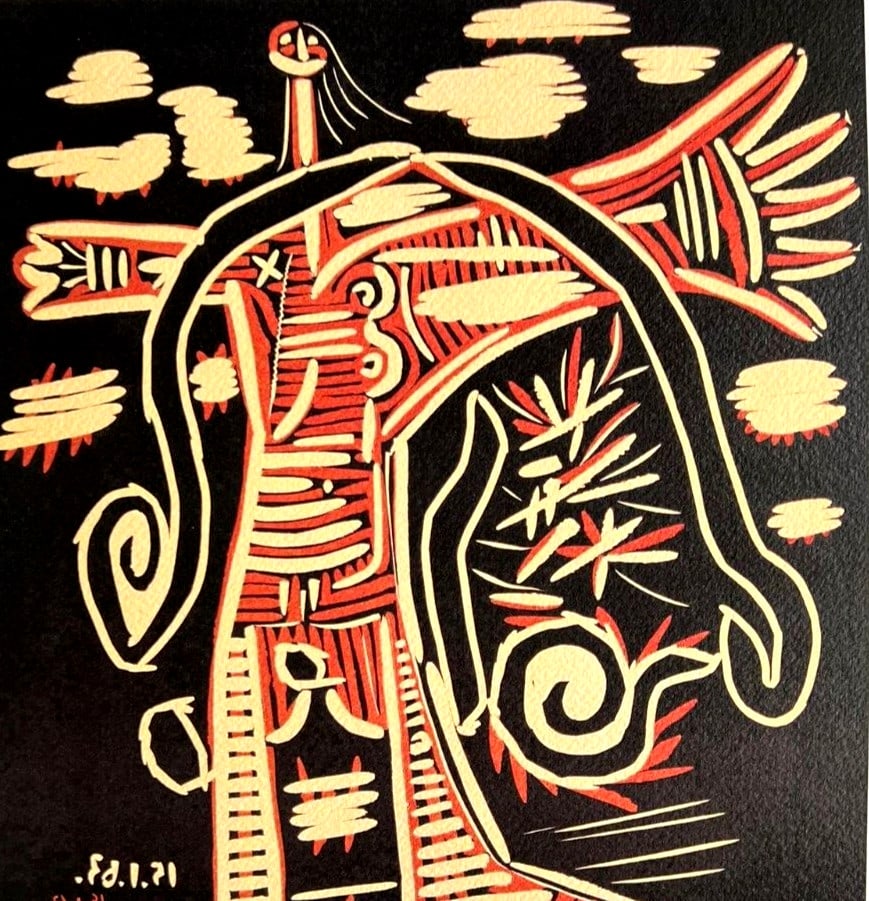 Numbered Pablo Picasso Lithograph - 3