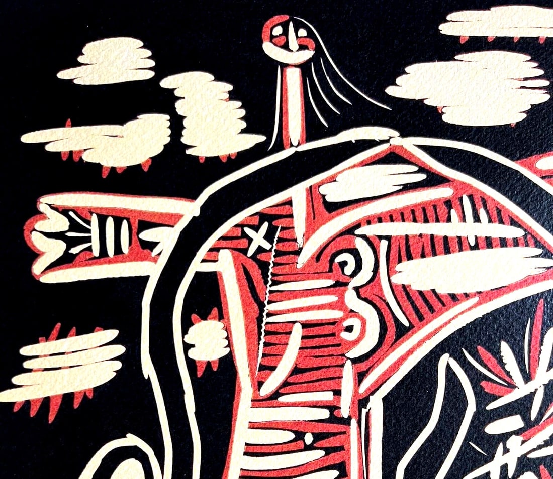 Numbered Pablo Picasso Lithograph - 5