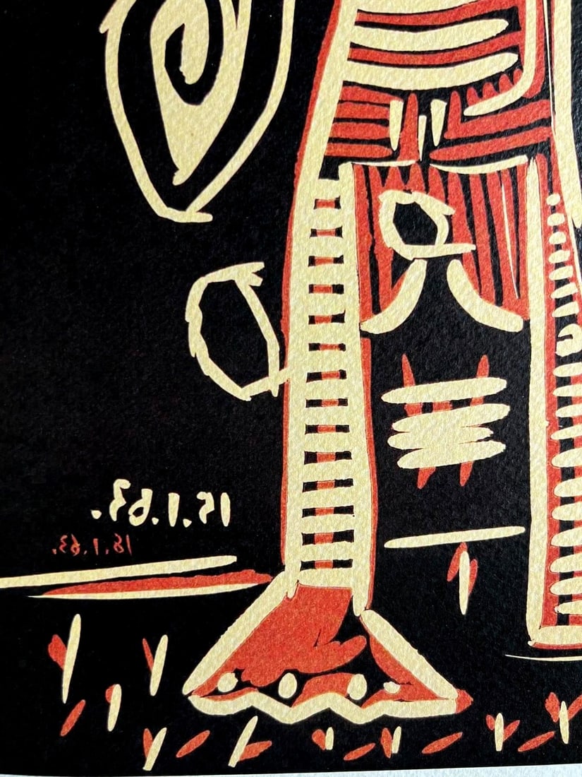 Numbered Pablo Picasso Lithograph - 6