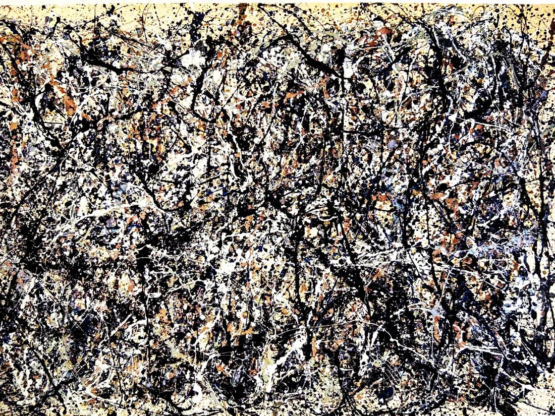 Rothko Jackson Pollock Lithograph Numbered/ Mark - 5