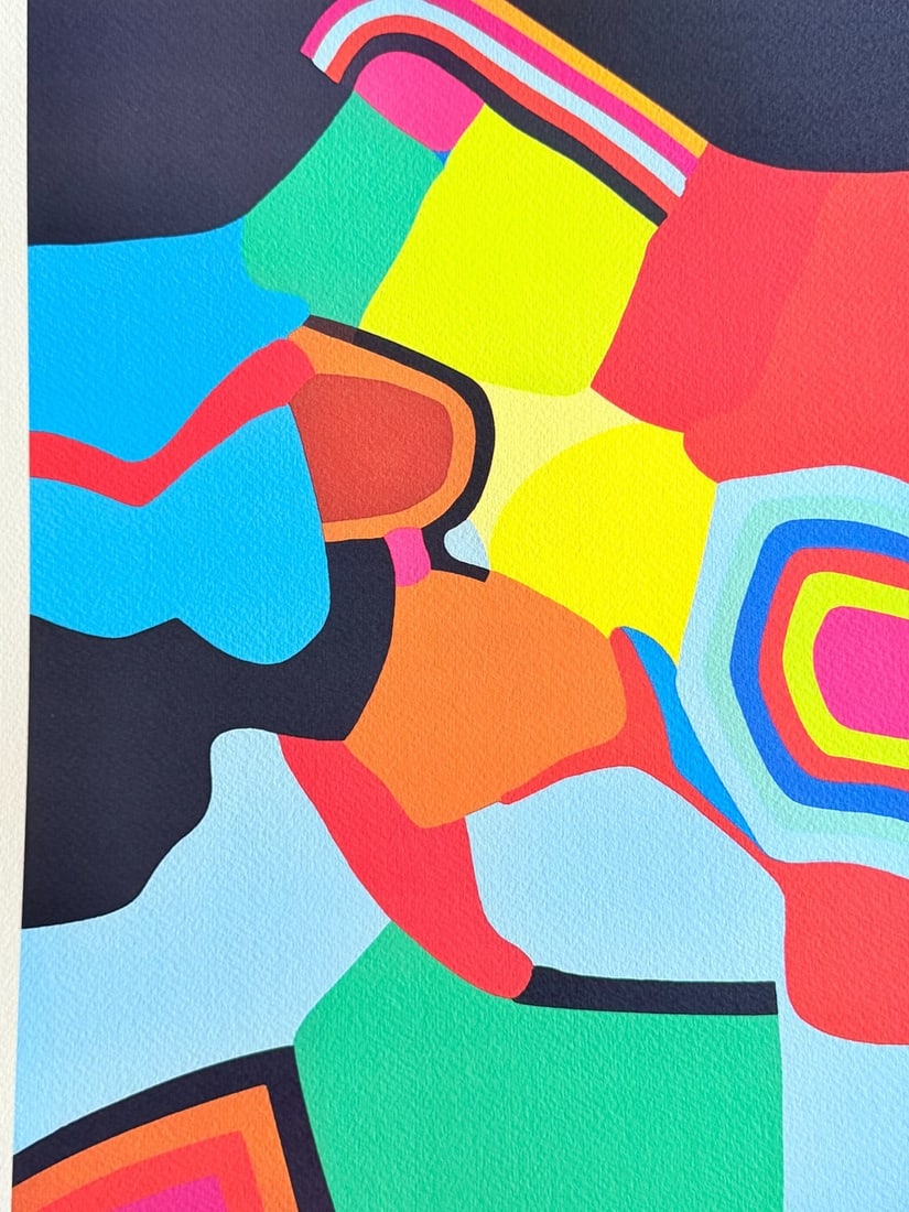 Alberto Burri Lithograph # - 2