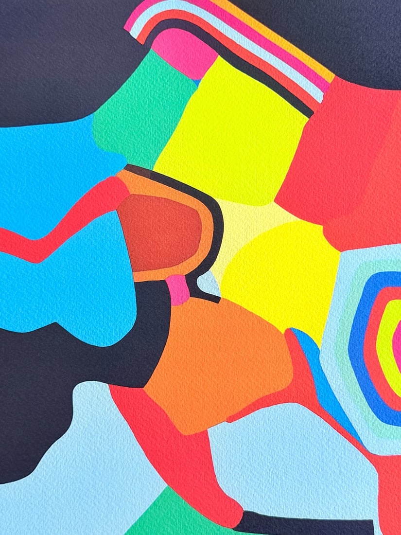 Alberto Burri Lithograph # - 3