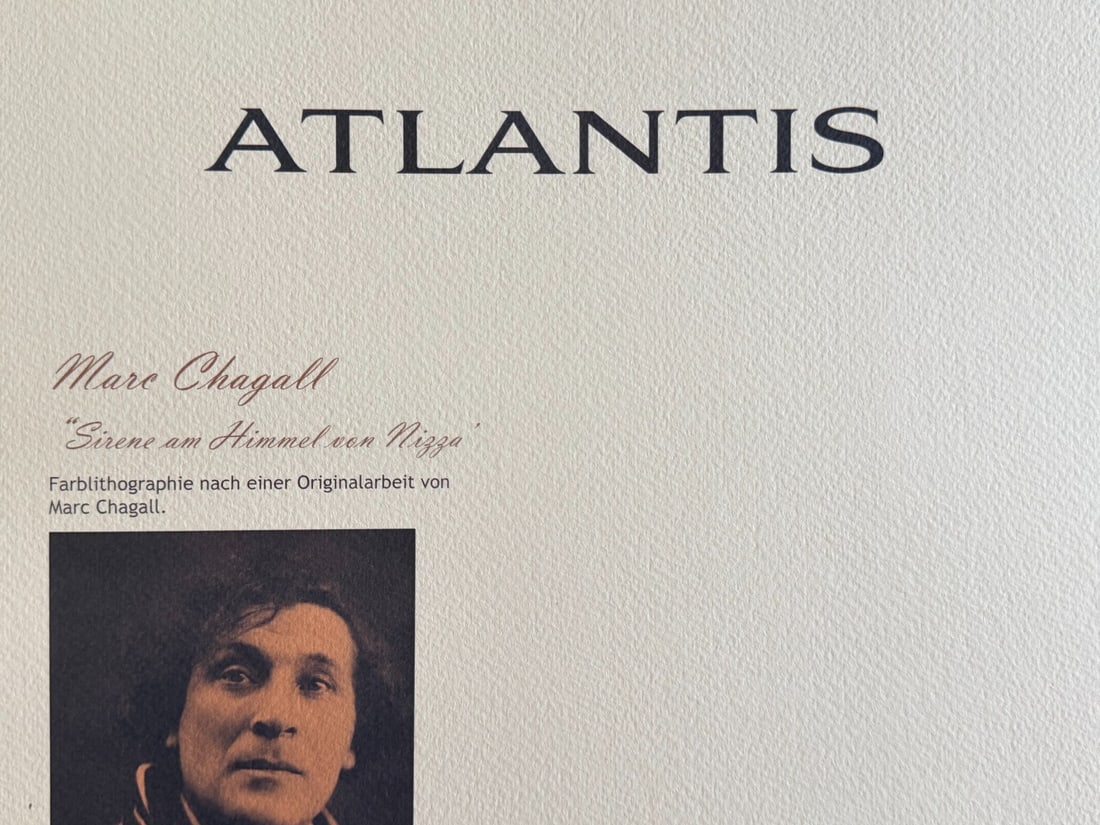 Marc Chagall Lithograph # (Numbered) - 12