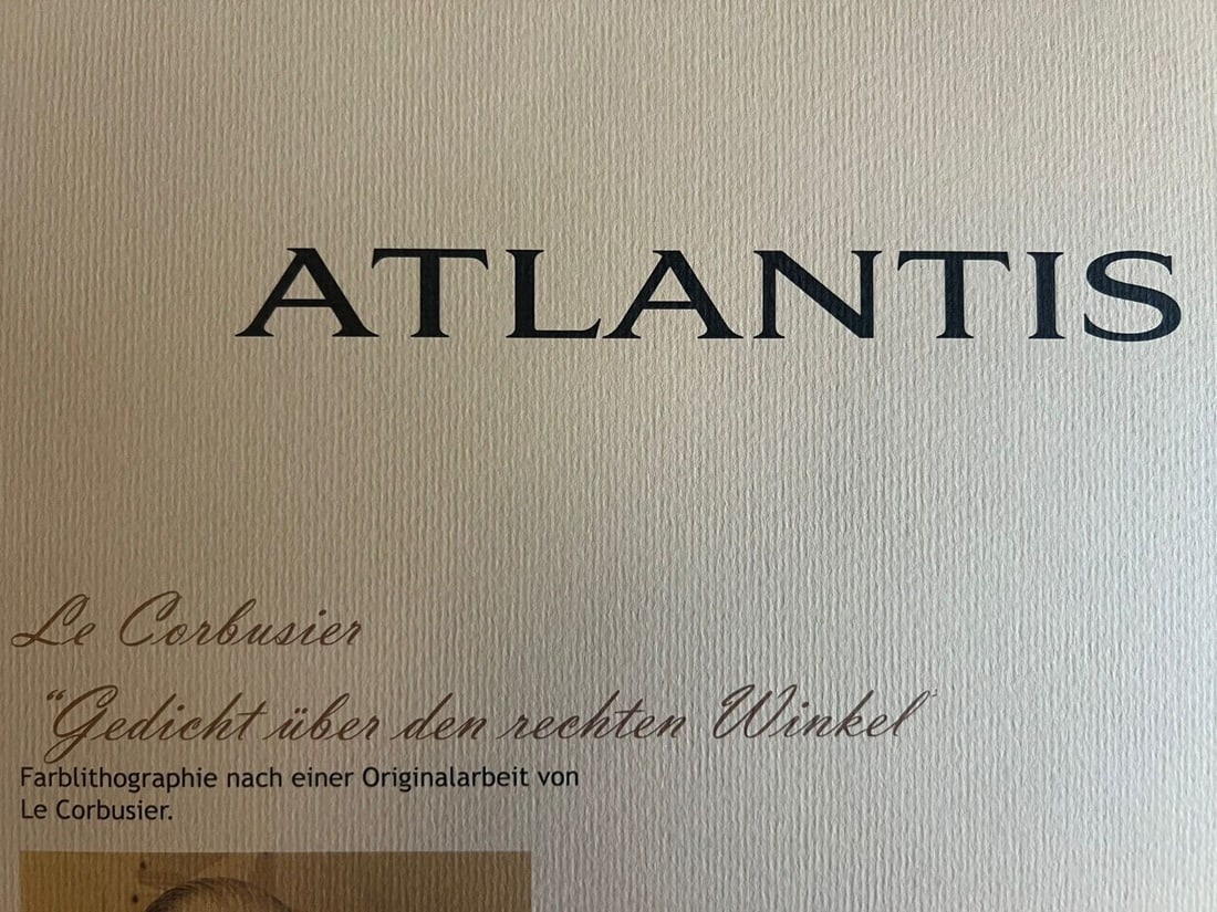 Numbered Le Corbusier Lithograph/ - 10