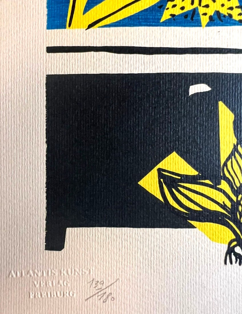 Numbered Le Corbusier Lithograph/ - 8