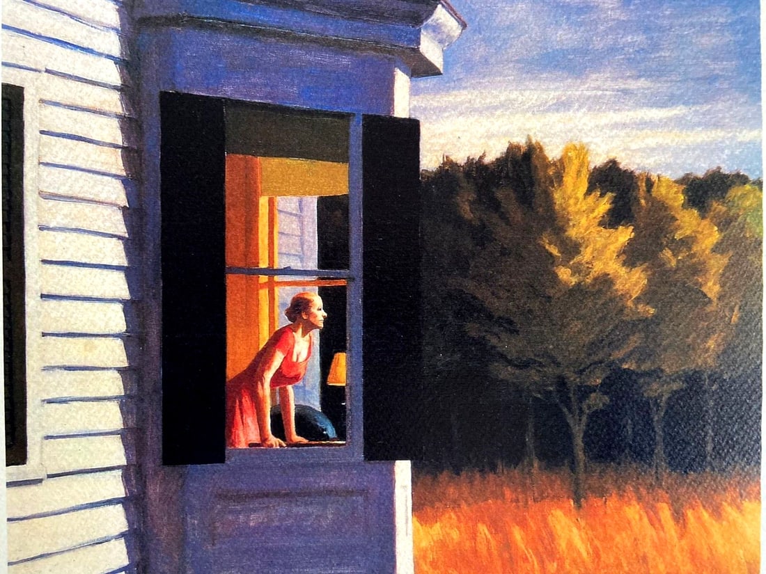 Edward Hopper Lithograph Tomorrow at Cape Cod (Numbered) - 3