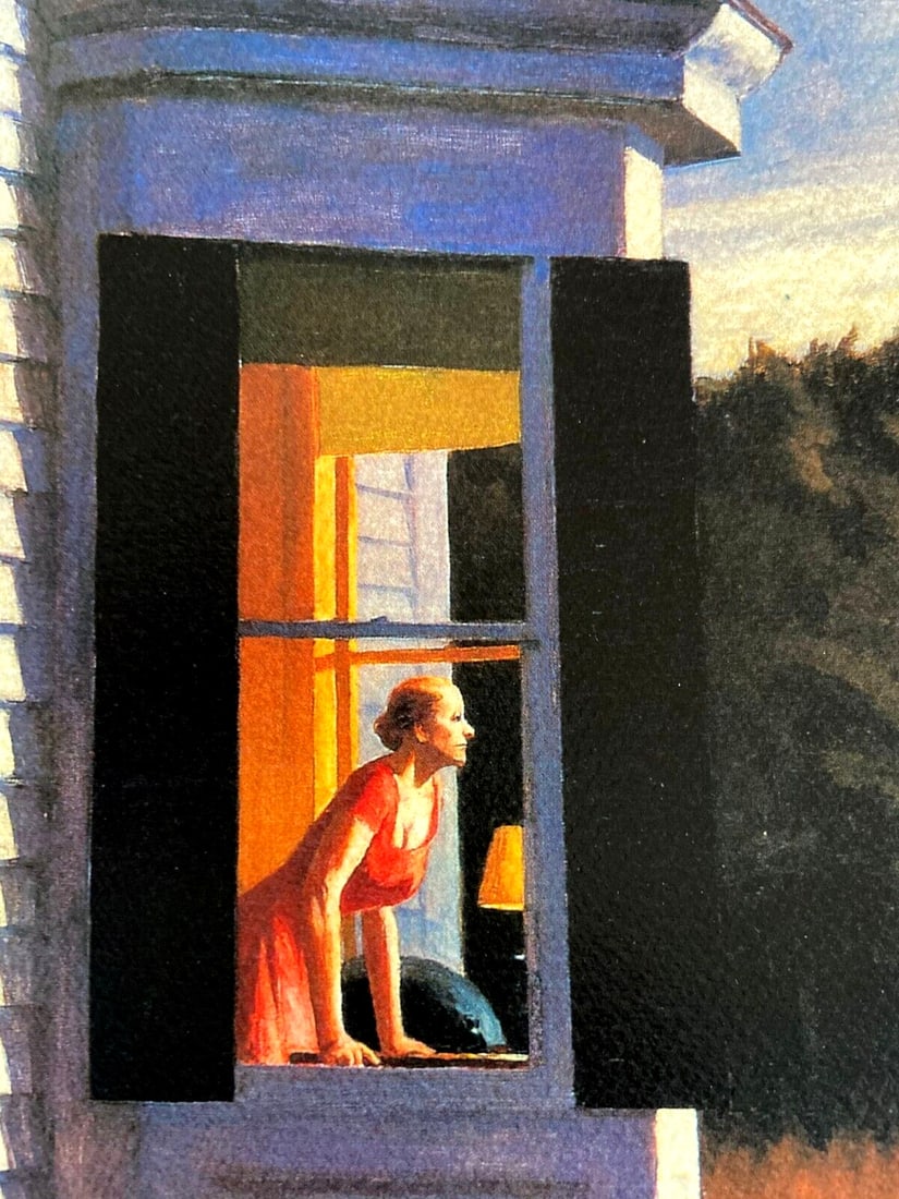 Edward Hopper Lithograph Tomorrow at Cape Cod (Numbered) - 4