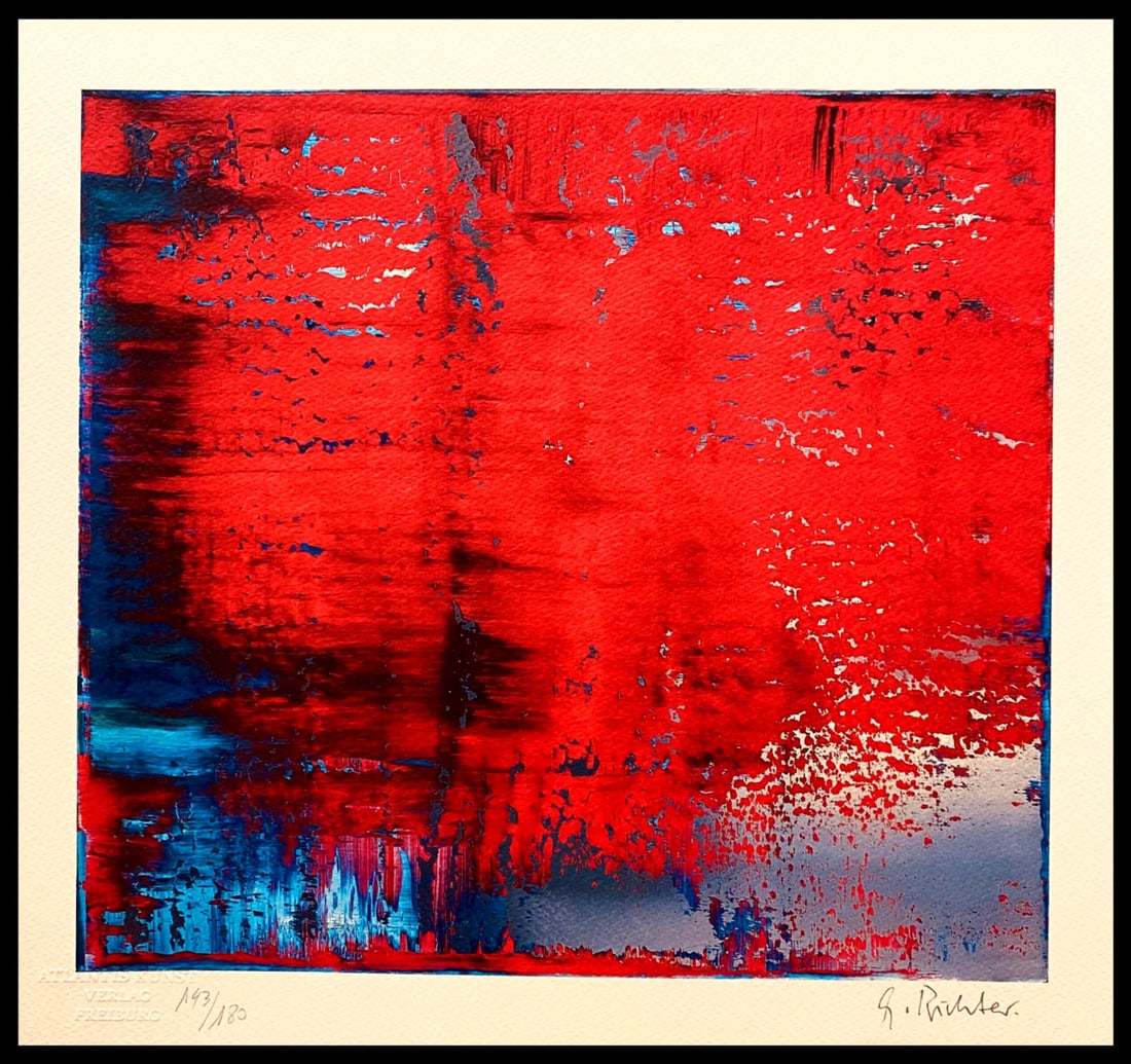 Lithograph Gerhard Richter (1 of 13)