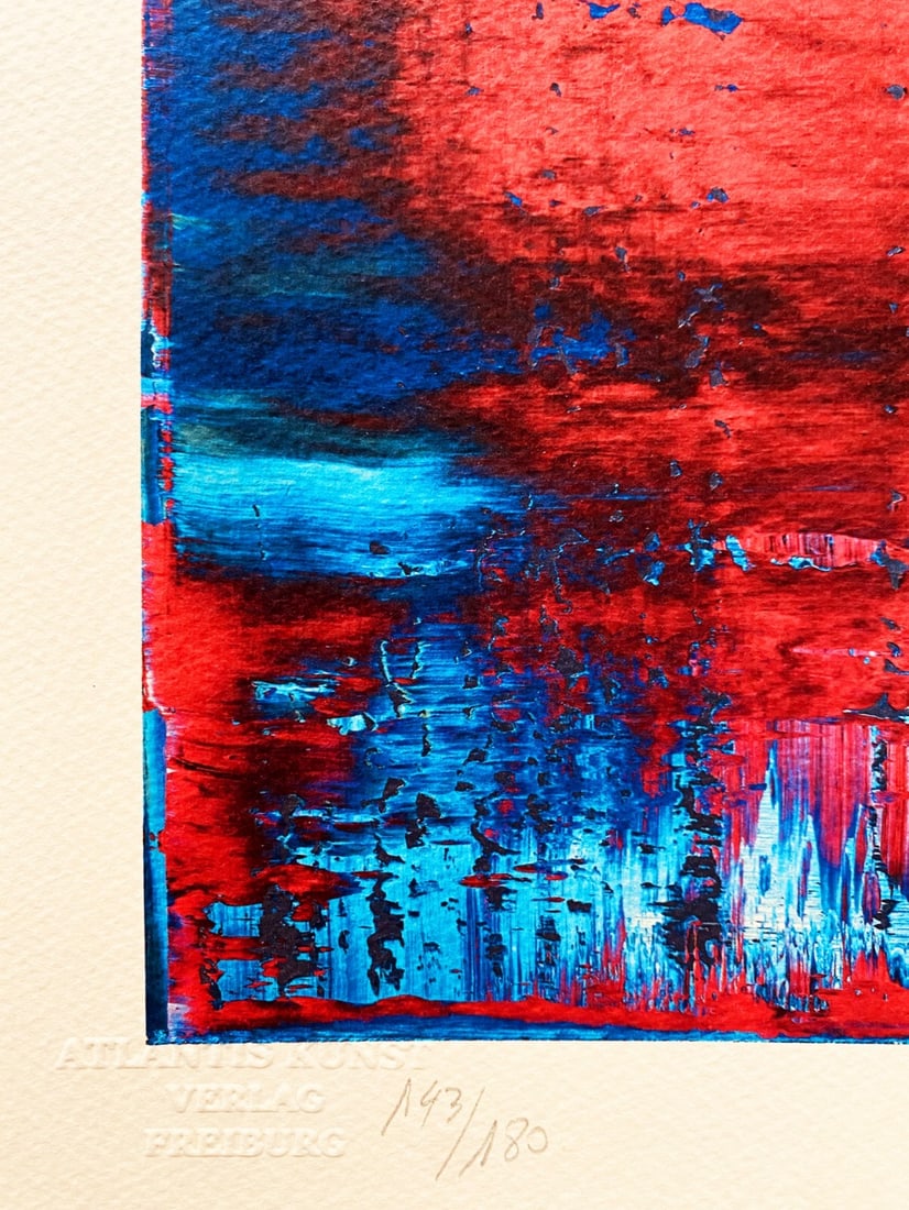 Lithograph Gerhard Richter - 9