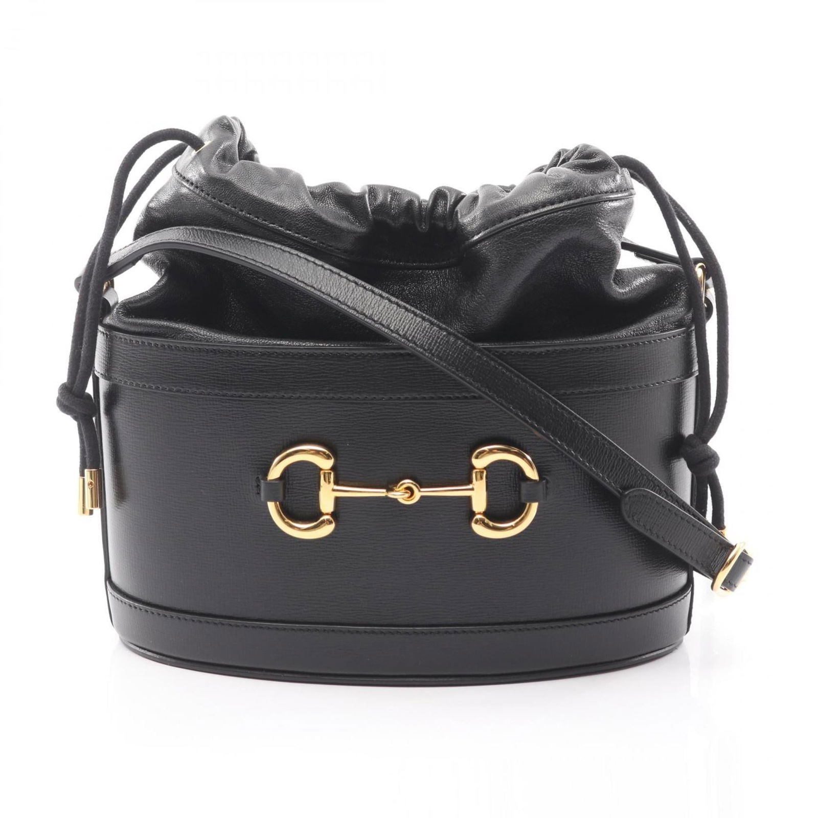 Gucci Leather Shoulder Bag: Gucci Leather Shoulder Bag A sleek and sophisticated Gucci leather shoulder bag, perfect for adding a touch of luxury to your daily routine. With its classic design, black leather exterior, and
