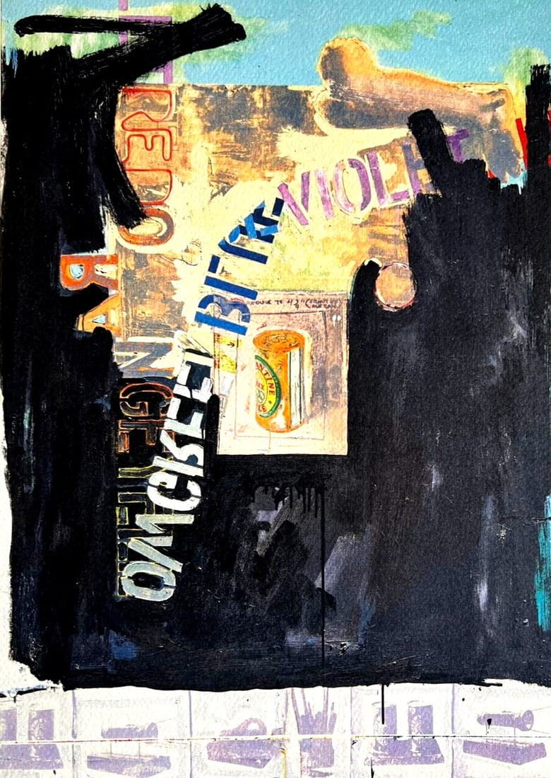 180 Jasper Johns Lithograph Op Numbered - 3