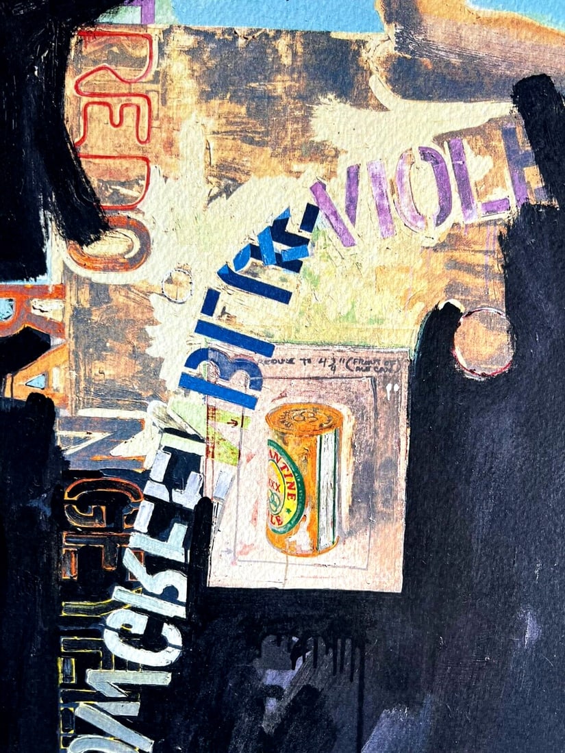 180 Jasper Johns Lithograph Op Numbered - 4