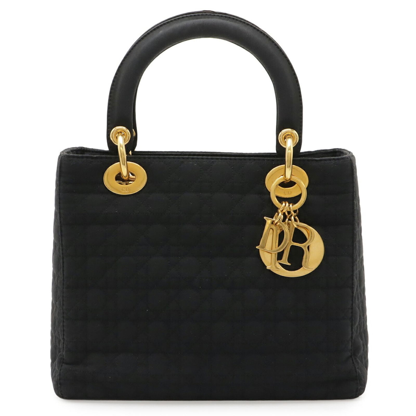 Christian Dior Nylon Handbag: Christian Dior Nylon Handbag A sleek and modern addition to any wardrobe, this Christian Dior Nylon Handbag boasts a striking black hue and durable nylon construction, perfect for daily use. With its