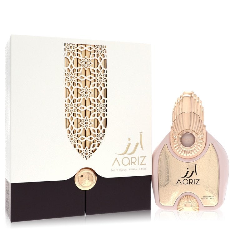 Arabiyat Prestige Aariz Cologne By Eau De Parfum Spray (Unisex): Arabiyat Prestige Aariz Cologne By Eau De Parfum Spray (Unisex) Experience the sophisticated elegance of Arabiyat Prestige Aariz Cologne, a unisex eau de parfum spray that combines fresh and woody