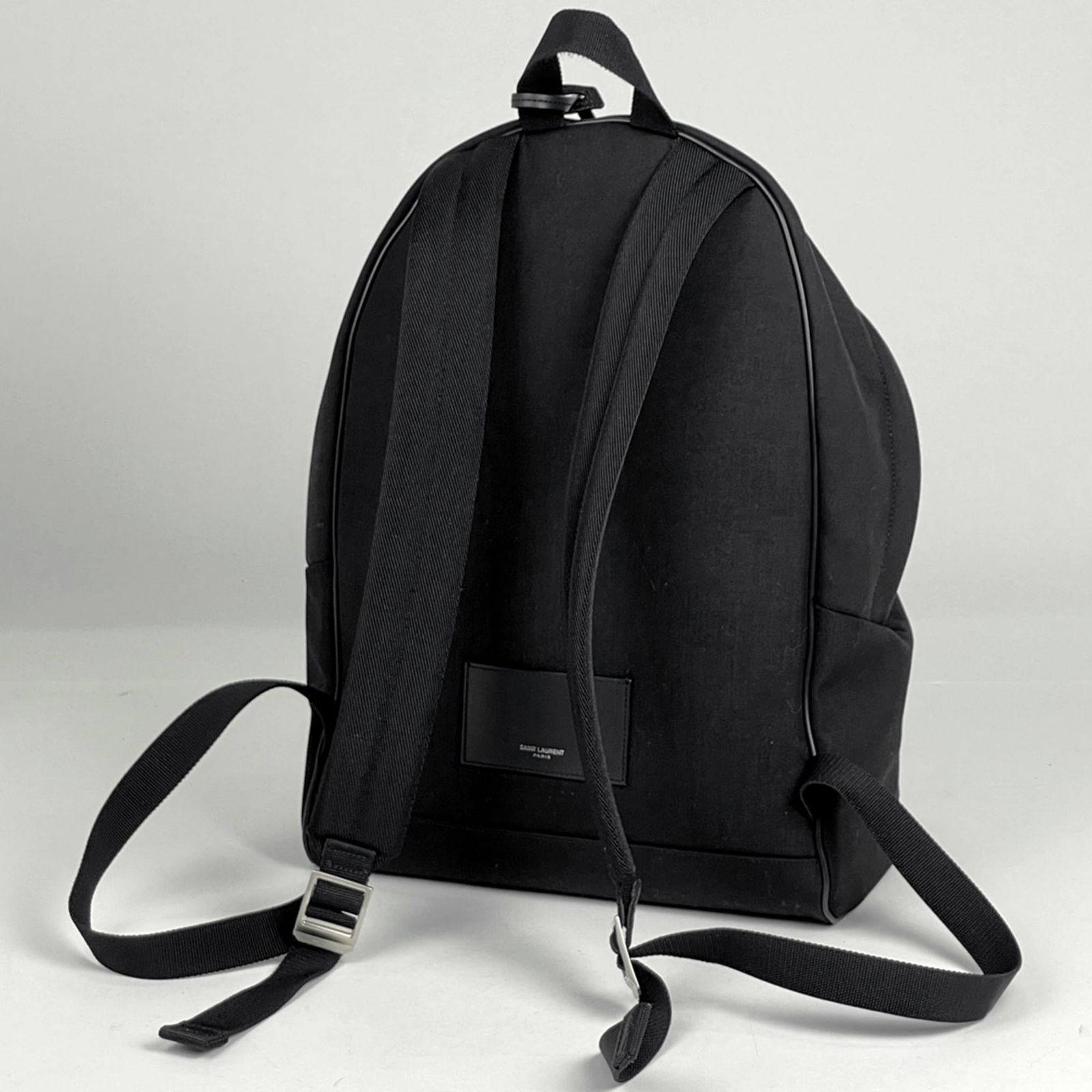 Saint Laurent Nylon Leather Backpack - 2