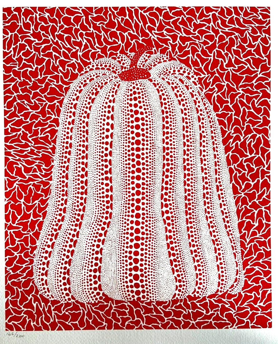 200 Yayoi Kusama Lithograph Mori Museum Numbered Limited To: 200 Yayoi Kusama Lithograph Mori Museum Numbered Limited To Own a rare and unique piece of art, signed by the renowned Japanese artist Yayoi Kusama. This 200 numbered limited edition lithograph,