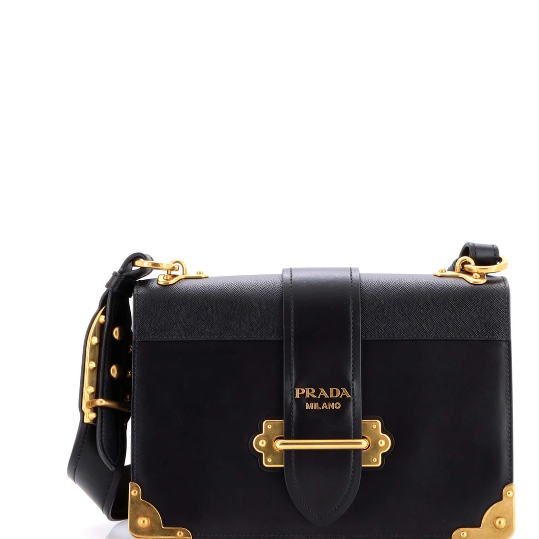 Prada Cahier Large Saffiano Leather Crossbody Bag: Prada Cahier Large Saffiano Leather Crossbody Bag The Prada Cahier Large Saffiano Leather Crossbody Bag is a timeless and sophisticated accessory, boasting premium Saffiano leather construction and sl