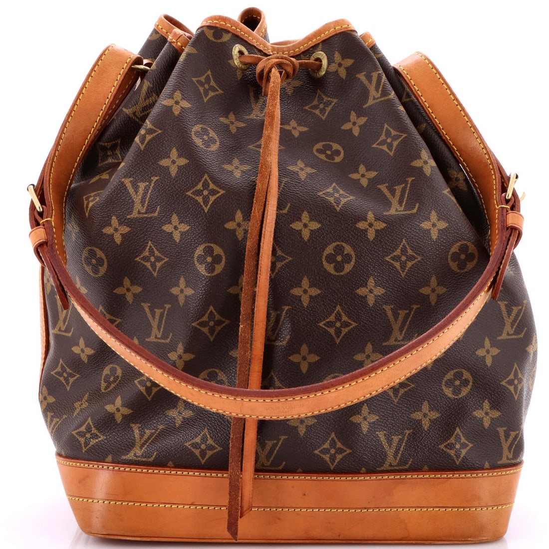 Louis Vuitton Noe Large Monogram Canvas Handbag: Louis Vuitton Noe Large Monogram Canvas Handbag A true luxury icon, the Louis Vuitton Noe Large Monogram Canvas Handbag boasts iconic monogram canvas and sleek bucket design, making it a timeless
