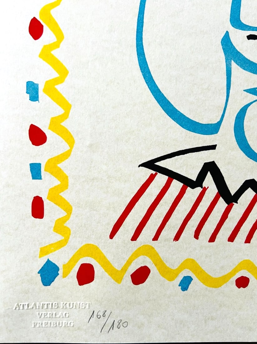 Pablo Picasso - Lithograph Numbered - 8