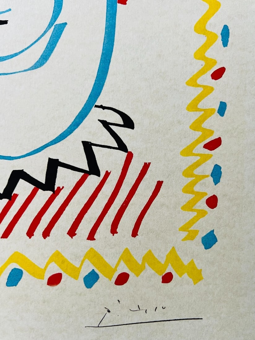 Pablo Picasso - Lithograph Numbered - 9